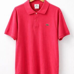 Lacoste Men's Red Polo Shirt